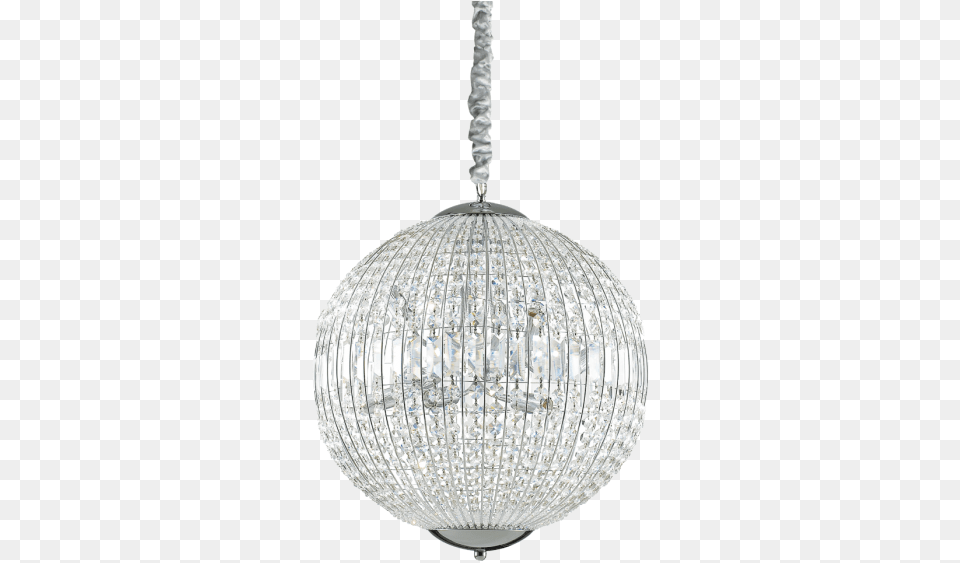 Lampadario Sfera Cristallo, Chandelier, Lamp Png