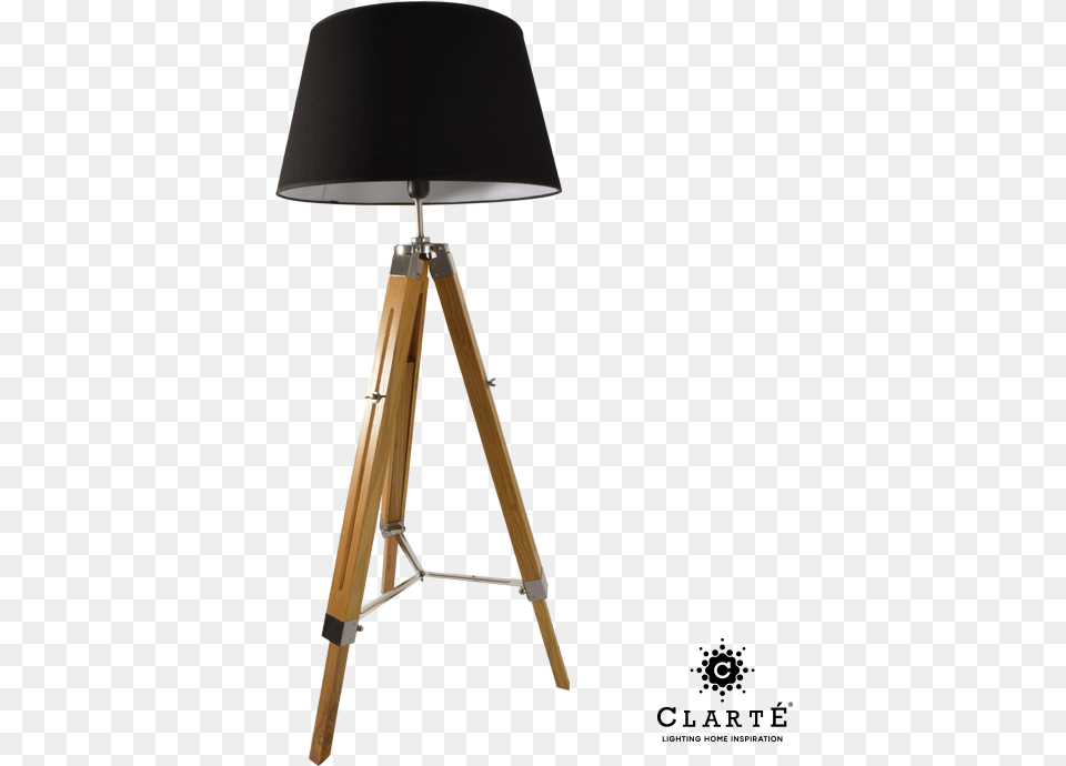 Lampara De Piso, Lamp, Tripod, Lampshade Free Transparent Png