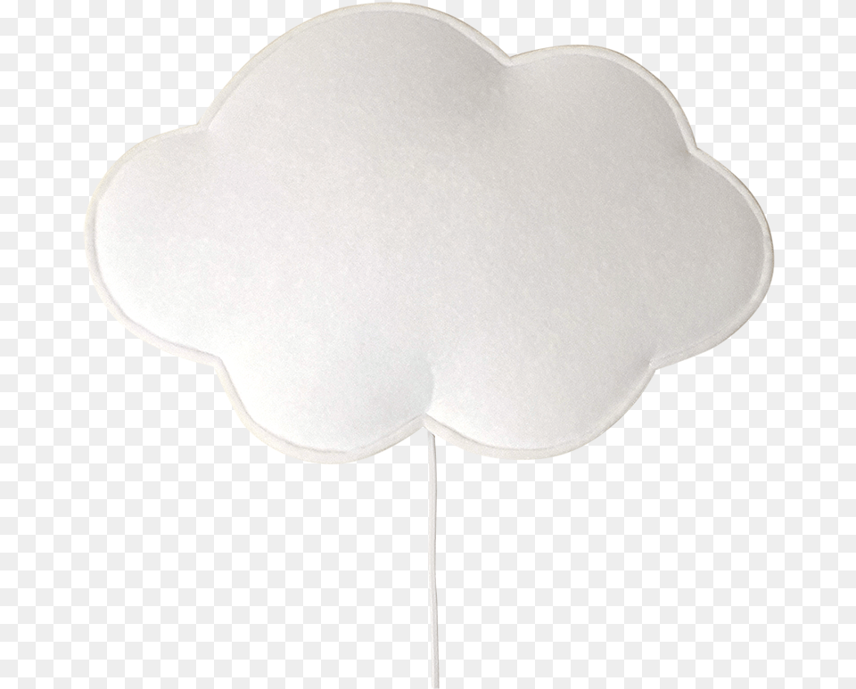 Lampara Nube Blanca Buokids Heart, Lamp, Lampshade Free Png Download