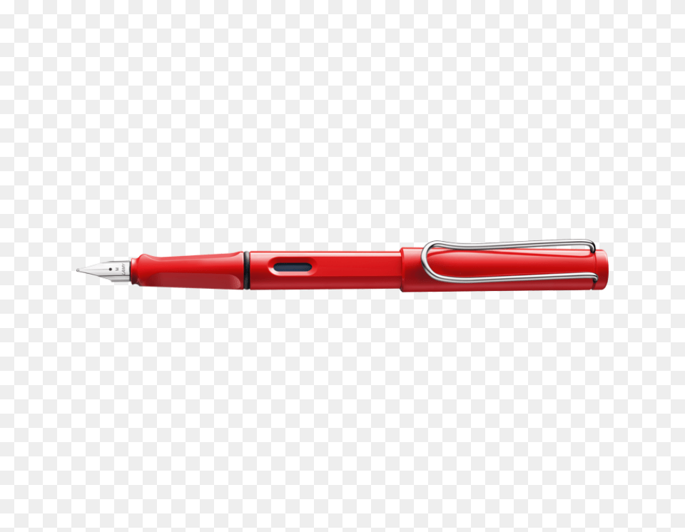 Lamy Safari Red Fountain Pen, Fountain Pen Png