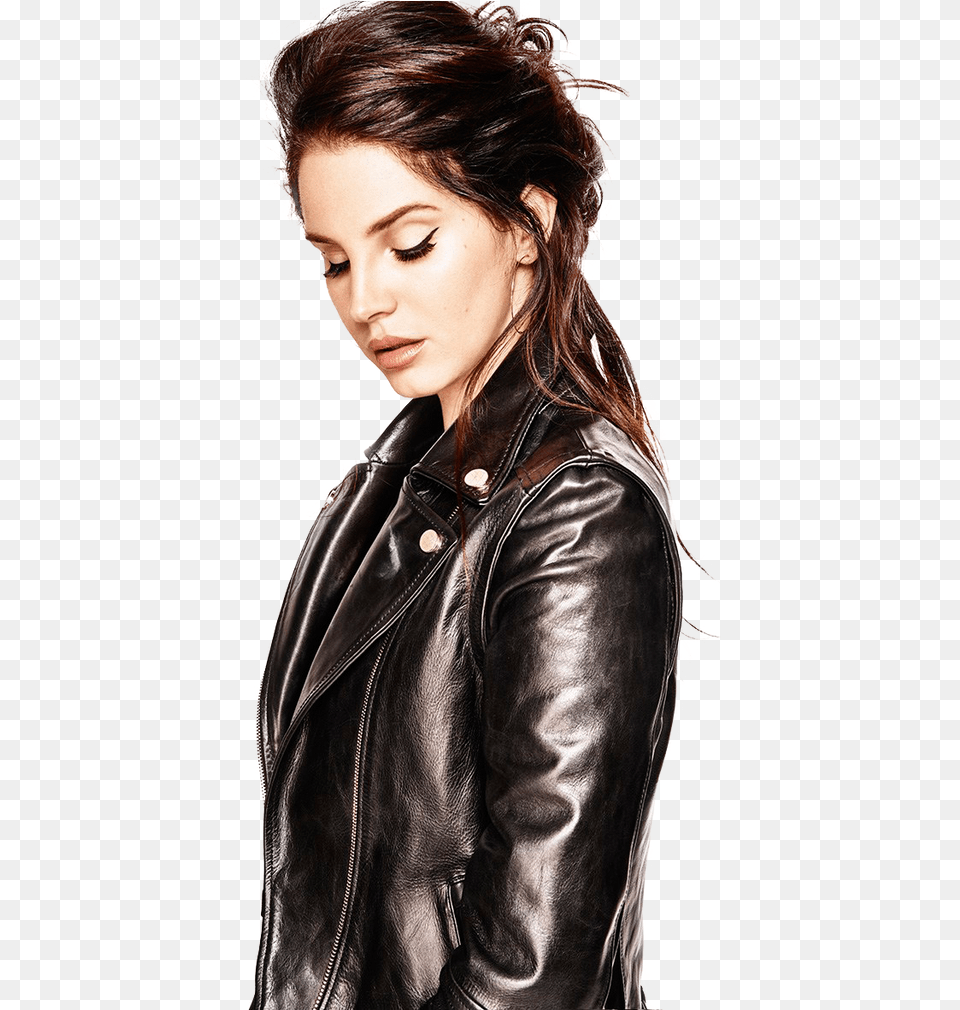 Lana Del Rey By Tessie Art Lana Del Rey Grazia 2014, Jacket, Clothing, Coat, Person Free Png Download