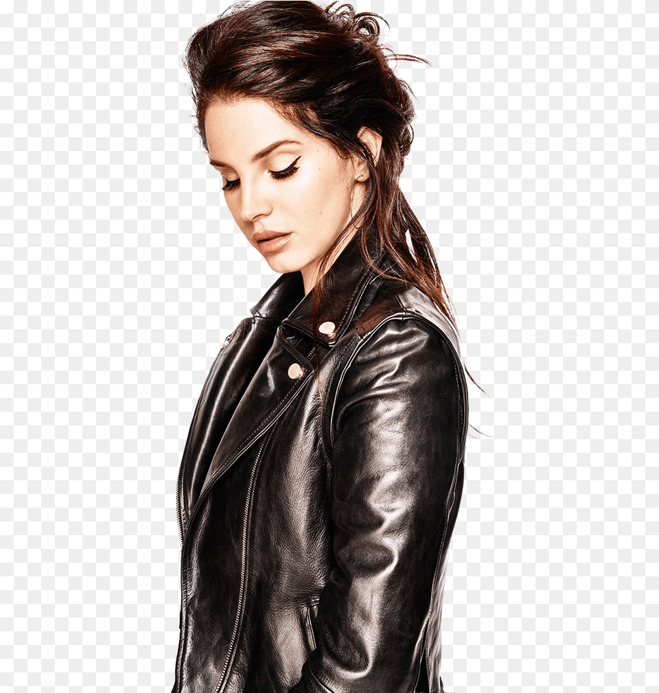 Lana Del Rey By Tessie Art Lana Del Rey Karl Lagerfeld, Jacket, Clothing, Coat, Person Free Png Download