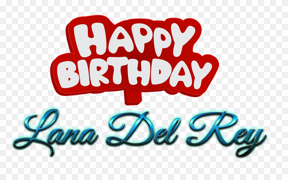 Lana Del Rey Decorative Name, Person, People, Birthday Cake, Food Free Png Download