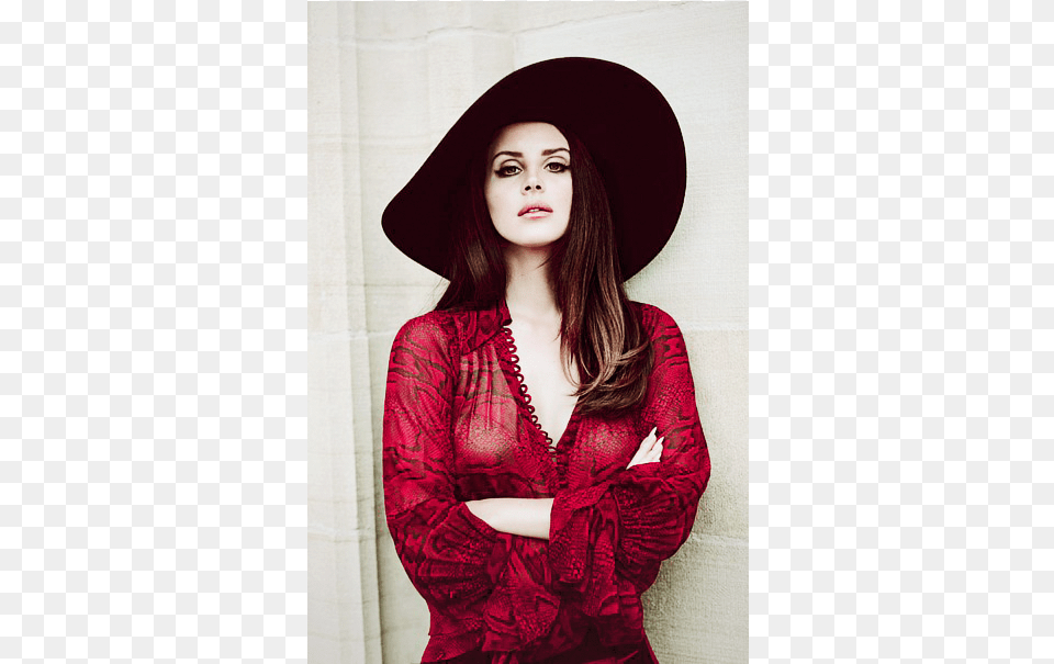 Lana Del Rey Id, Hat, Clothing, Portrait, Face Free Png Download