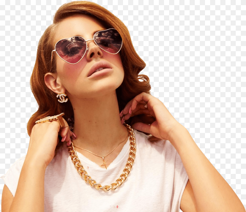 Lana Del Rey Lana Del Rey, Accessories, Sunglasses, Person, Pendant Free Png Download