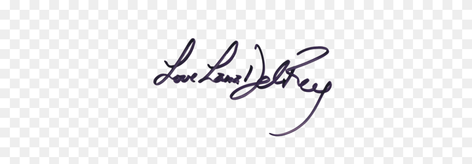 Lana Del Rey Signature Uploaded, Handwriting, Text Png Image