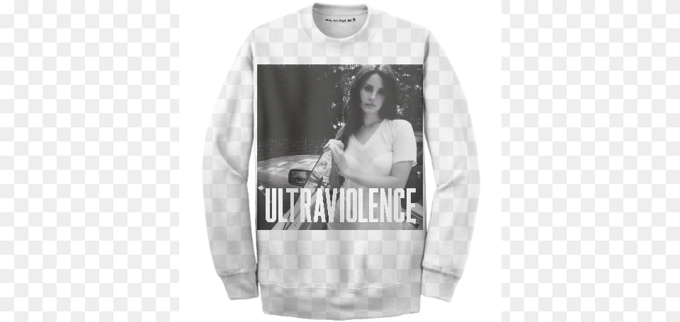 Lana Del Rey Ultraviolence Sweater Lana Del Rey Ultraviolence, Knitwear, Clothing, Sweatshirt, Hoodie Free Png Download