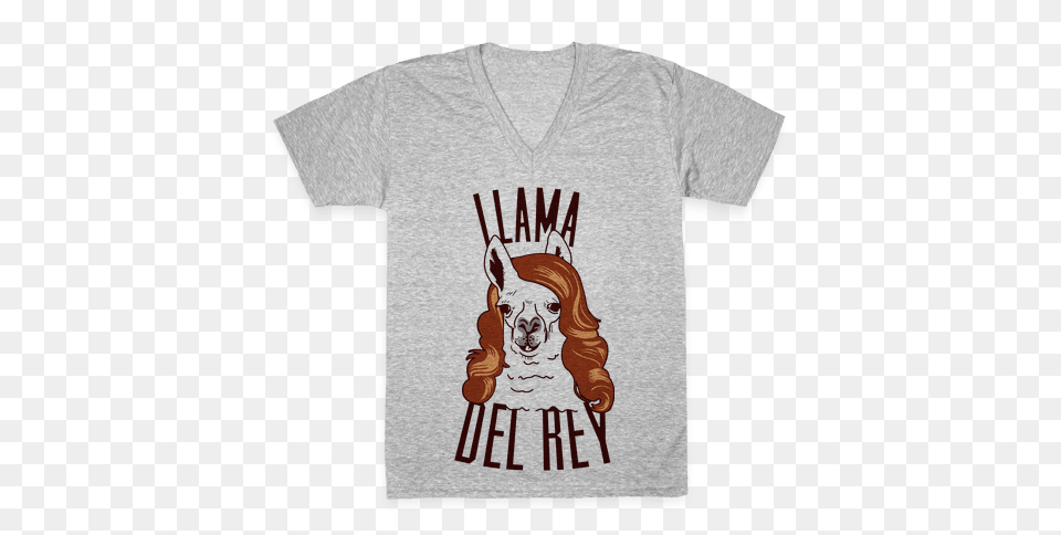 Lana Del Rey V Neck Tee Shirts Lookhuman, Clothing, T-shirt, Shirt Free Png Download