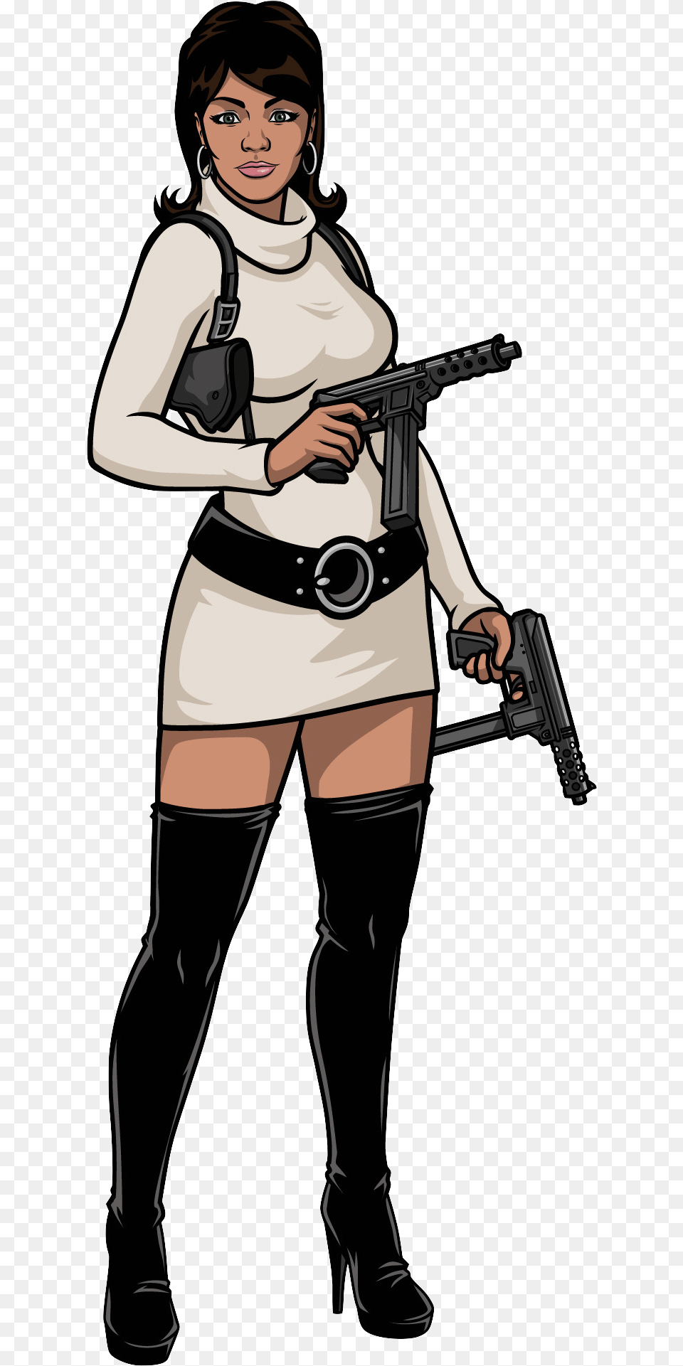 Lana Kane Archer And Lana Costume, Comics, Book, Publication, Person Png Image