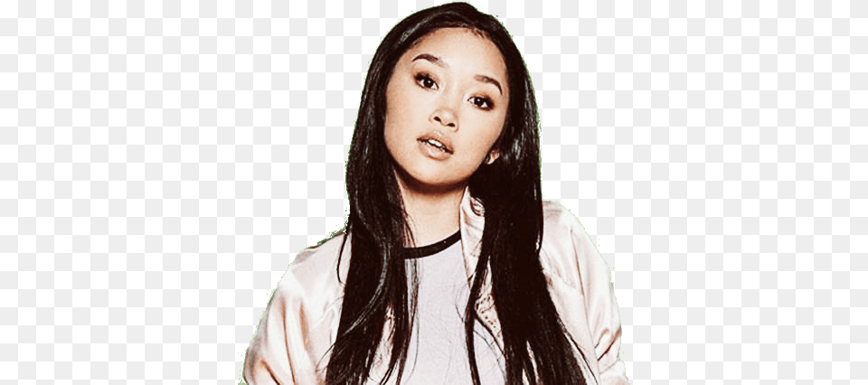 Lanacondor Model Cute Asian Pretty Female Actress Transparent Lana Condor, Head, Black Hair, Portrait, Face Free Png