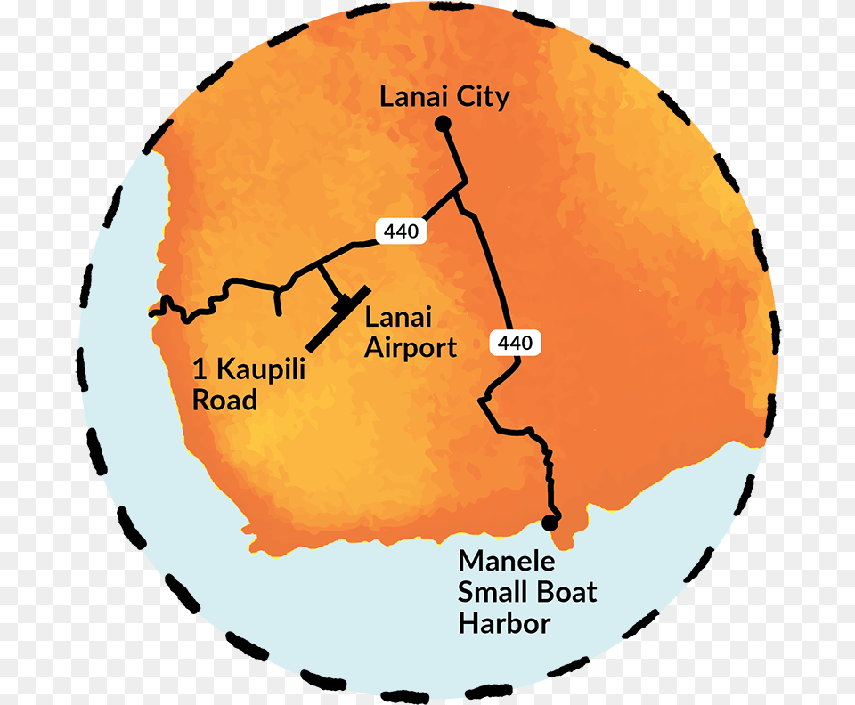 Lanai City Map Circle, Chart, Plot, Person, Nature Free Png