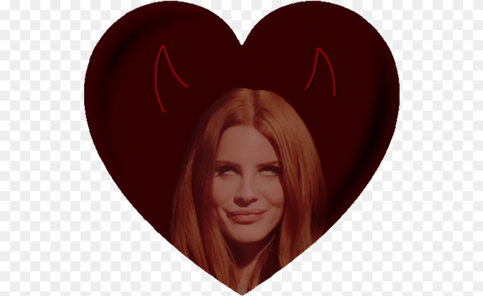 Lanalana Del Rey Meme, Heart, Adult, Face, Female Png