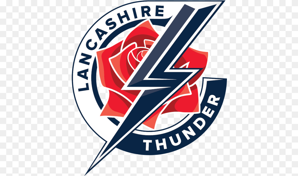 Lancashire Thunder Cricket Team Logo, Emblem, Symbol, Dynamite, Weapon Free Png Download