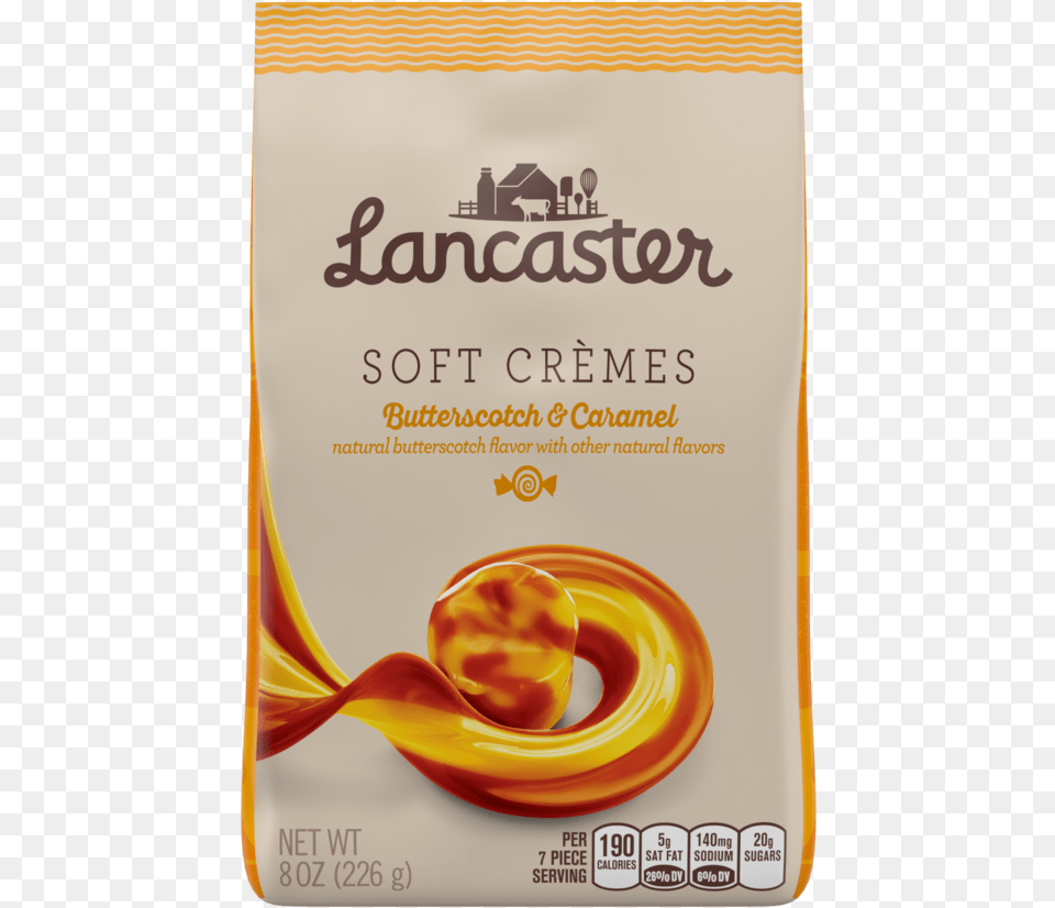 Lancaster Caramel Sea Salt, Advertisement, Poster, Food, Sweets Png Image