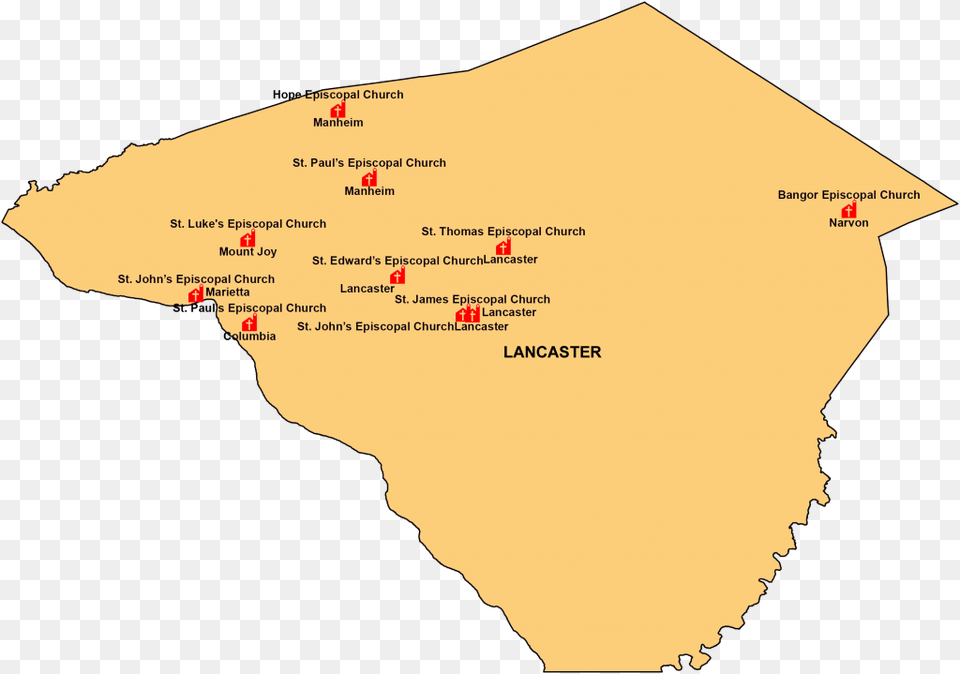Lancaster Convocation Map, Chart, Plot, Atlas, Diagram Png Image