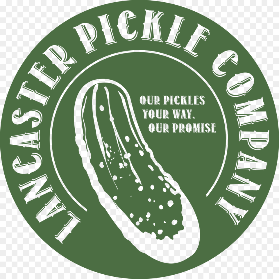 Lancaster Pickle Logo Green Circle Ramones Presidential Seal Logo, Food, Relish Free Png