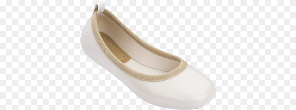 Lance Flat In White From Melissa Melissa Lance, Clothing, Footwear, Shoe, Sneaker Free Png