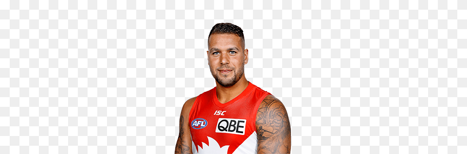 Lance Franklin, Person, Skin, Tattoo, Clothing Free Png Download