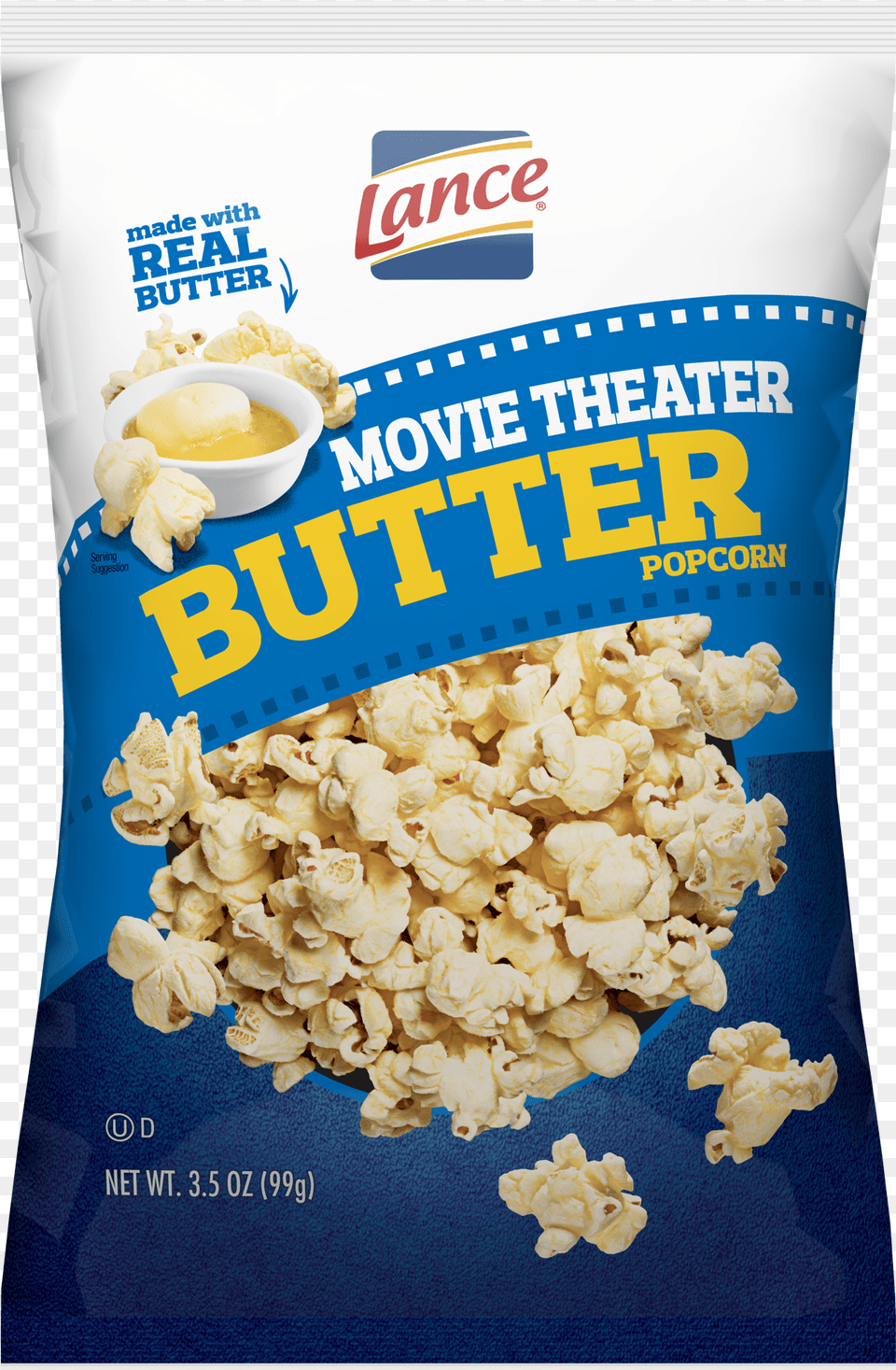 Lance Popcorn Movie Theater Butter Lance Movie Butter Popcorn, Food, Snack Png