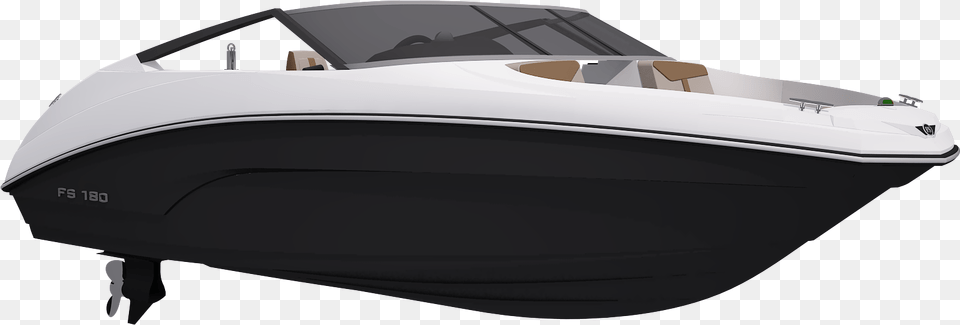 Lancha Fs Yachts Fs 180 Preta 3d 1 Speedboat, Transportation, Vehicle, Yacht, Boat Free Transparent Png