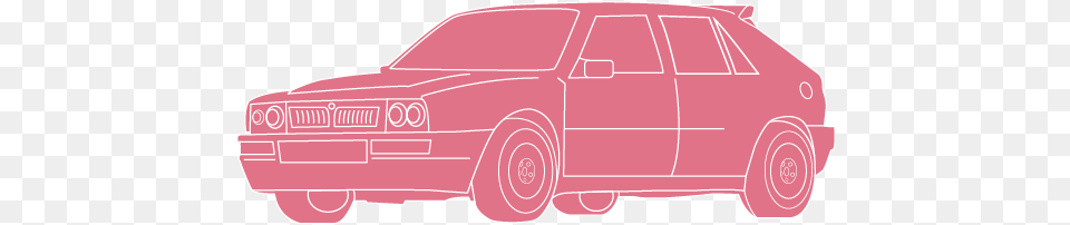Lancia Hf Logo Image Volkswagen, Car, Transportation, Vehicle, Sedan Free Png