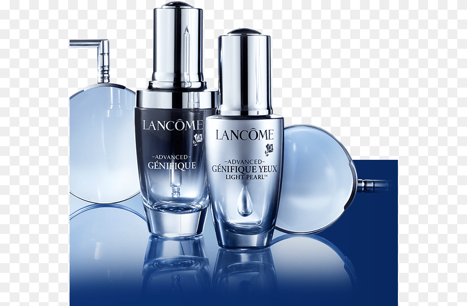 Lancme Eye Glow Service Amp Advanced Gnifique Lancme Advanced Gnifique Youth Activating Concentrate, Bottle, Cosmetics, Perfume, Glass Free Png Download