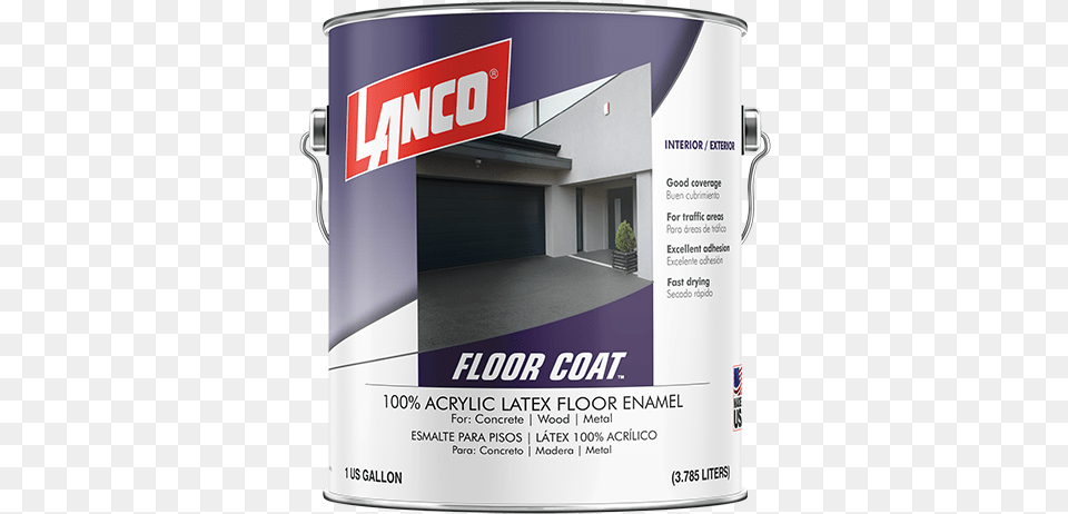 Lanco Floor Coat Tejas Walmartcom Walmartcom Lanco Floor Paint, Paint Container, Plant, Advertisement, Bottle Free Png Download
