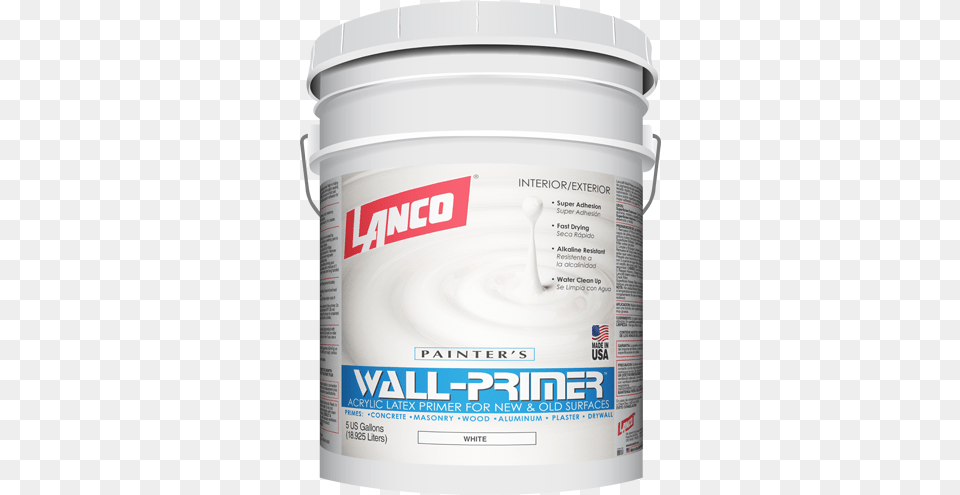 Lanco Painter39s Wall Primer Is An Acrylic Latex Resin Lanco Rc905 2 Roof Sealer 5 Gal Ultra Siliconizer, Paint Container, Bottle, Shaker Free Png Download