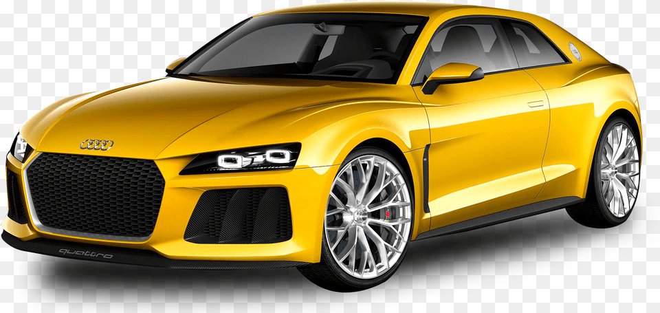 Land Designaudisports Caryellowmotor Caraudi Ttbumperluxury Audi Sport Quattro 2019, Wheel, Car, Vehicle, Coupe Png Image