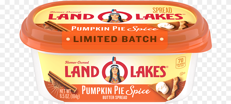 Land O Lakes Pumpkin Spice Butter, Adult, Female, Person, Woman Png Image