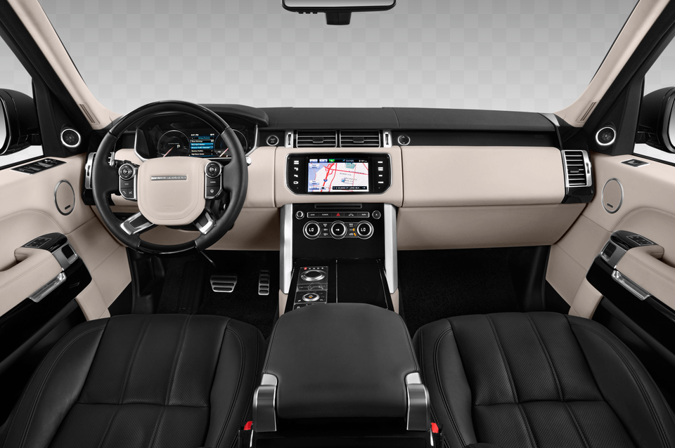Land Rover Demonstrates 2016 Range Rover Sport Cockpit, Car, Vehicle, Transportation, Chair Png Image