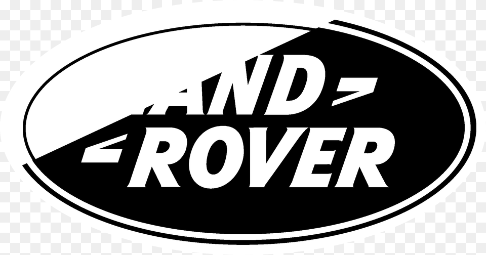 Land Rover Logo Black And White Land Rover Logo, Oval, Disk Free Png Download