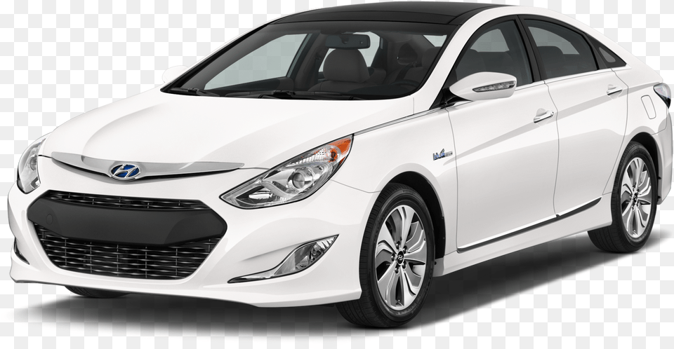 Land Vehiclevehiclecarm Hyundai Sonata Hybrid White, Car, Sedan, Transportation, Vehicle Free Transparent Png