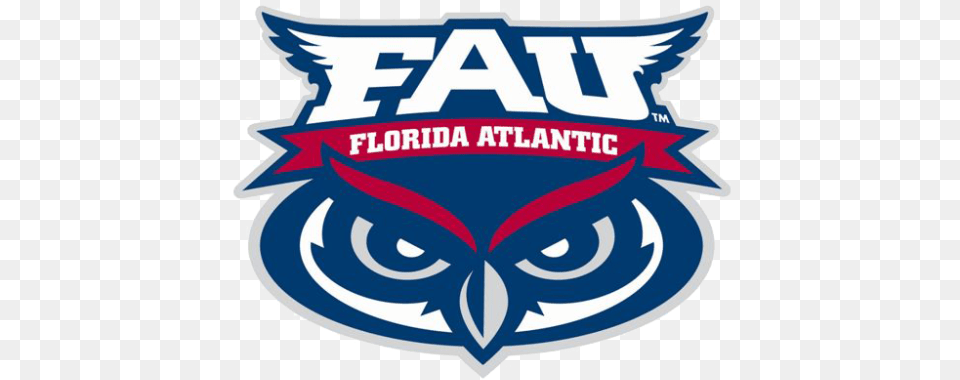 Landau Eugene Murphy Jr Florida Atlantic Owls Football Logo, Emblem, Symbol, Badge Free Png Download