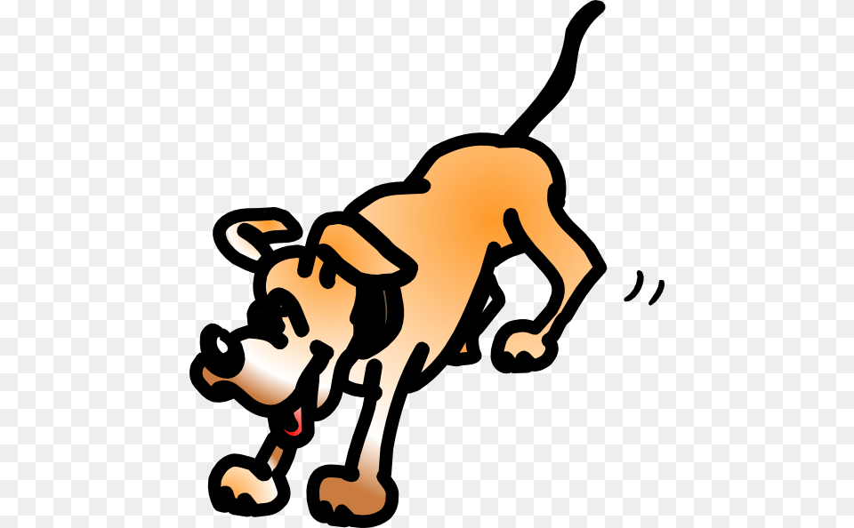 Landing Cartoon Dog Clip Arts, Animal, Kangaroo, Mammal, Canine Png Image