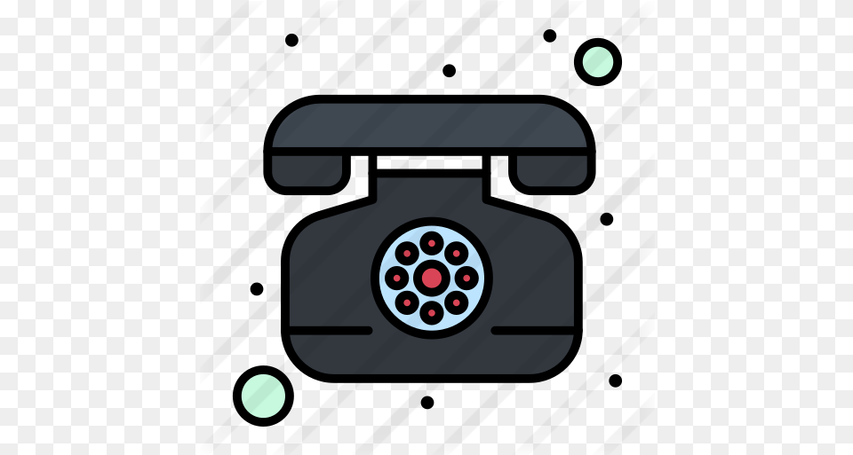 Landline Communications Icons Corded Phone, Electronics, Dial Telephone Free Transparent Png