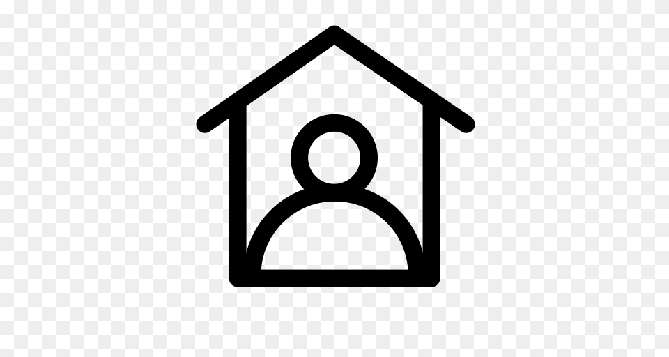 Landlord Or Landlady Linear Food Icon With And Vector Format, Gray Png