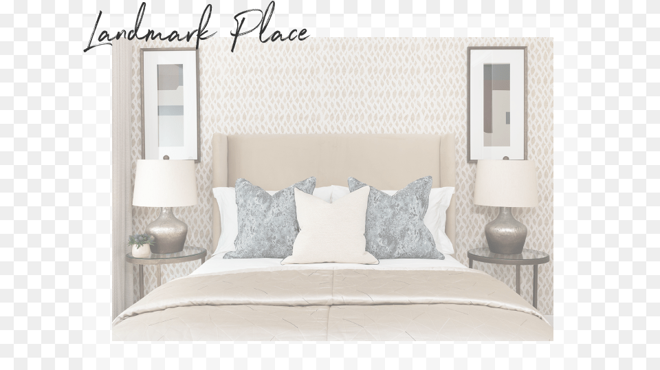 Landmark Place Bed Sheet, Interior Design, Cushion, Linen, Home Decor Free Png