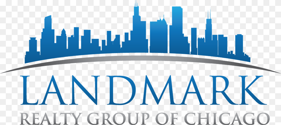 Landmark Realty Group Of Chicago Trademark Real Estate, Logo, City, Architecture, Building Free Png Download