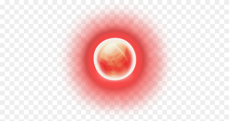 Landmark Red Light Orb Color Gradient, Sphere, Astronomy, Disk, Moon Free Transparent Png