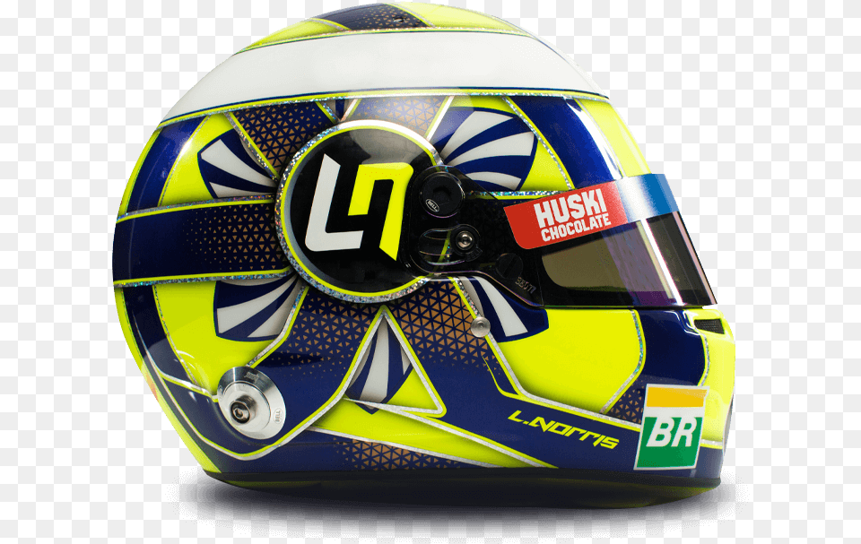 Lando Norris Helmet, Crash Helmet Free Transparent Png