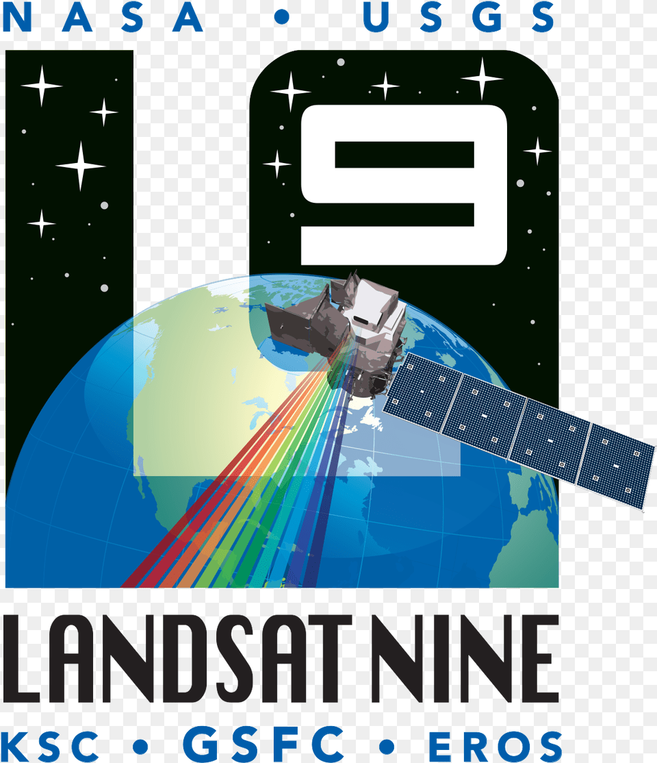 Landsat 9 Logo Landsat, Astronomy, Outer Space Png