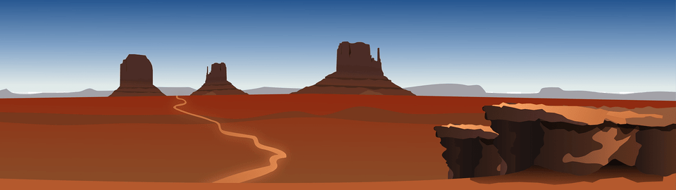 Landscape America Clipart, Desert, Nature, Outdoors Free Transparent Png