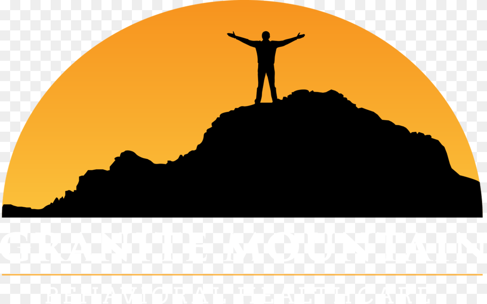 Landscape Clipart Mountain Sunset Mountaineering Clipart, Silhouette, Adult, Man, Male Free Png Download