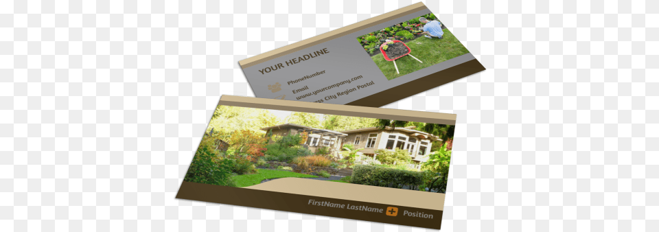 Landscape Design Business Card Template Preview City Landscape Business Card Design, Plant, Grass, Outdoors, Nature Png