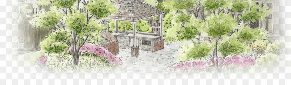 Landscape Design Project Sketch By Exscape Designs Yard, Garden, Outdoors, Nature, Art Png Image