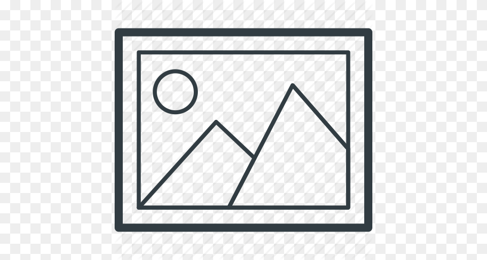 Landscape Mountain Picture Scenery Sun Icon, Gate Png