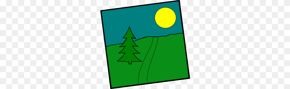 Landscape With A Picea Clip Art, Blackboard, Outdoors Png Image