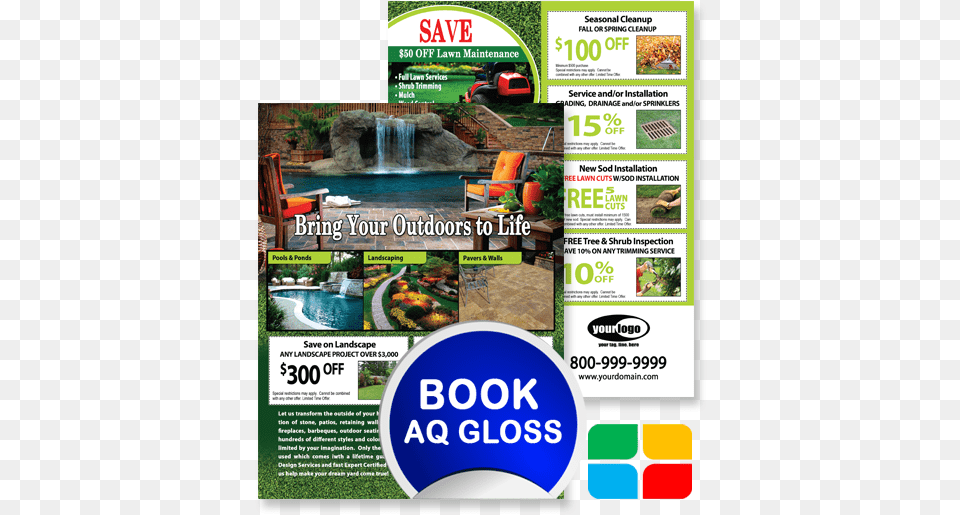 Landscaping Flyers Aq, Advertisement, Poster, Chair, Furniture Free Png Download
