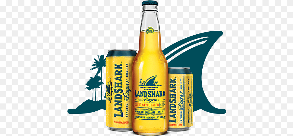 Landshark Lager Lone Shark Beer, Alcohol, Beverage, Bottle, Can Png